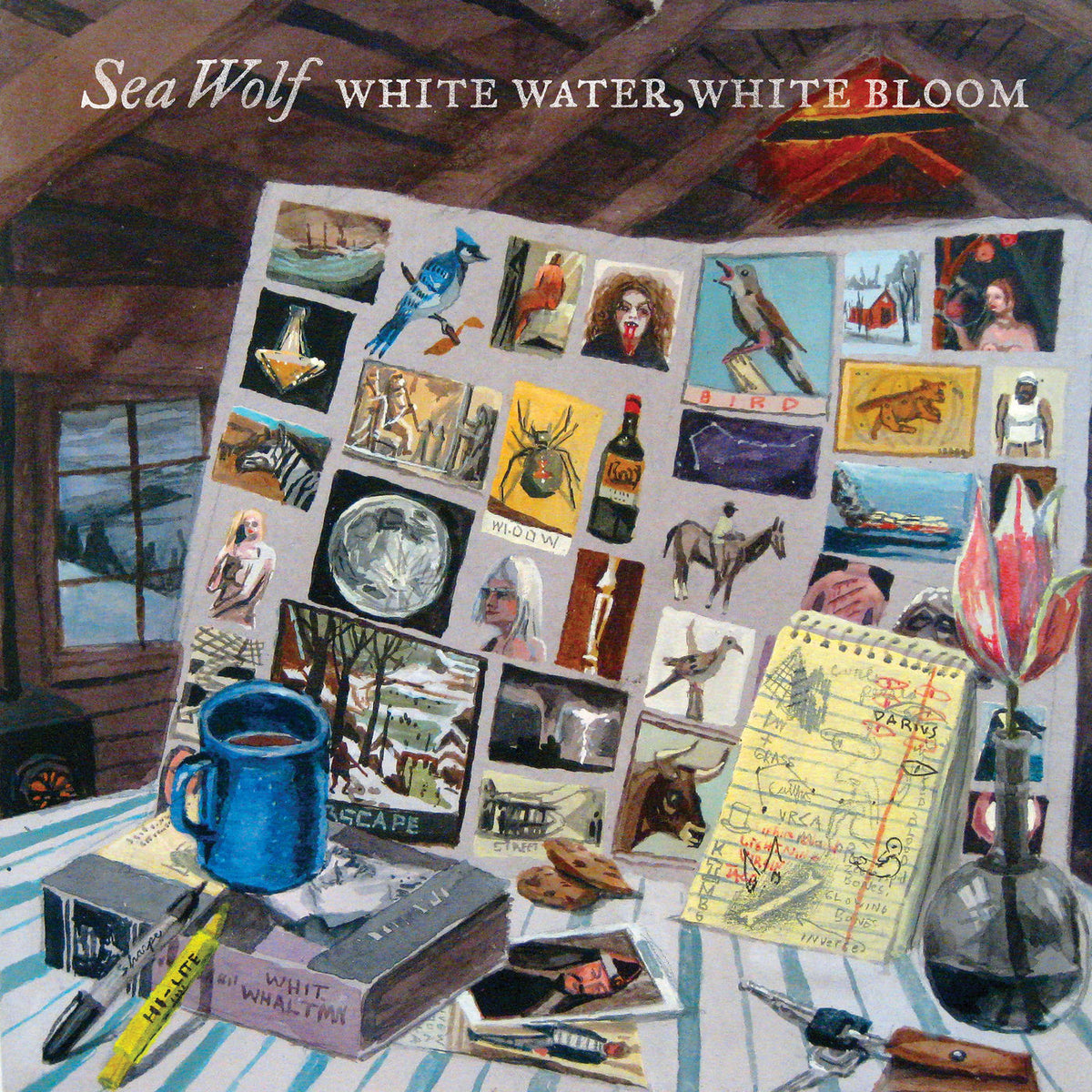 Sea Wolf – White Water, White Bloom vinyl record cover