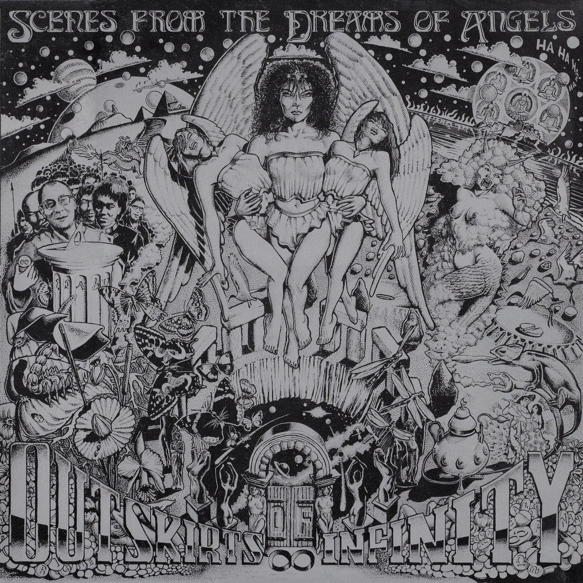 Outskirts of Infinity – Scenes from the Dreams of Angels vinyl record cover