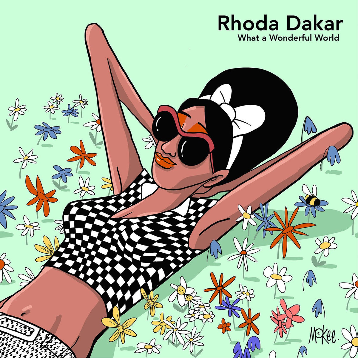 Rhoda Dakar – What a Wonderful World vinyl cover