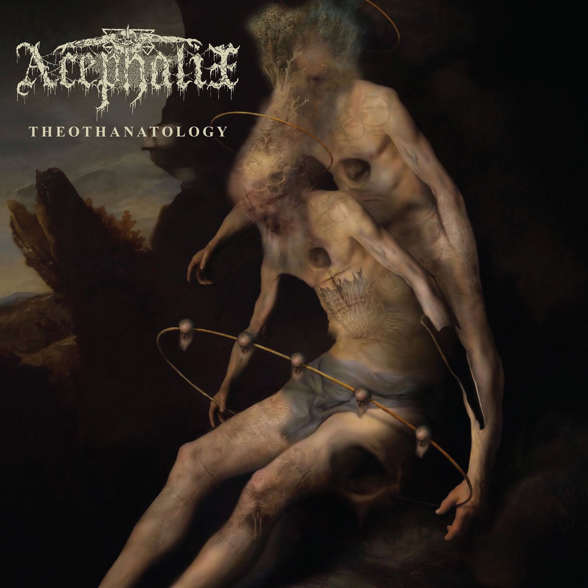 Acephalix – Theothanatology vinyl record cover
