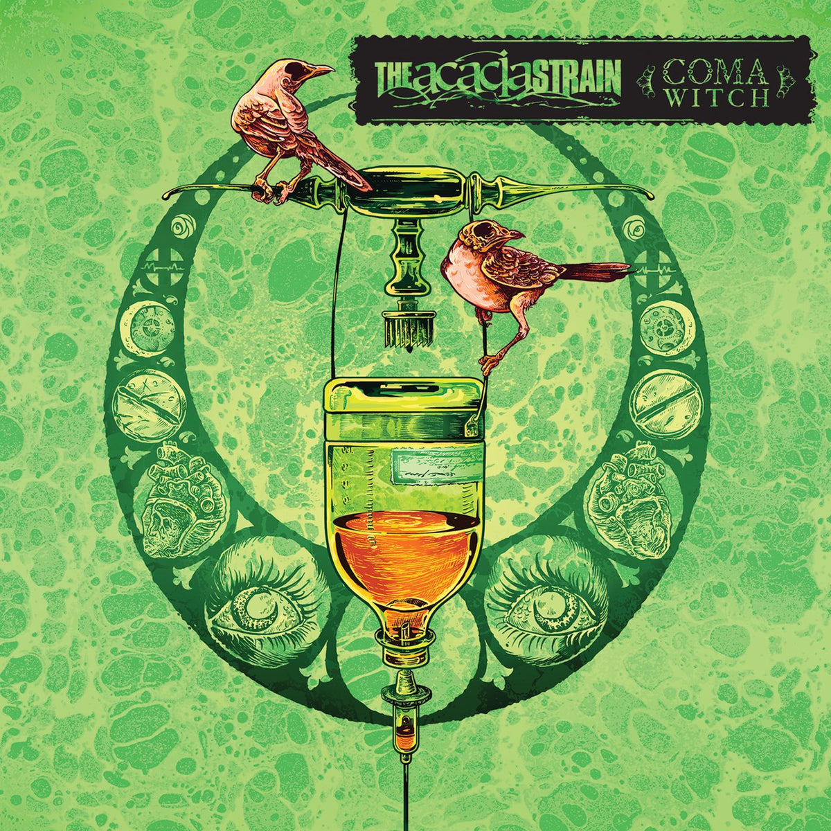 Acacia Strain – Coma Witch (BONUS CD) (COLV) vinyl record cover