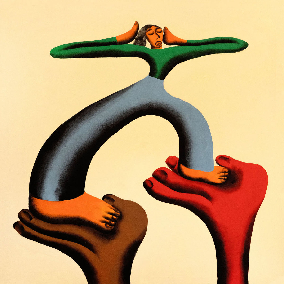 NES – Des Pieds Et Des Mains vinyl record cover