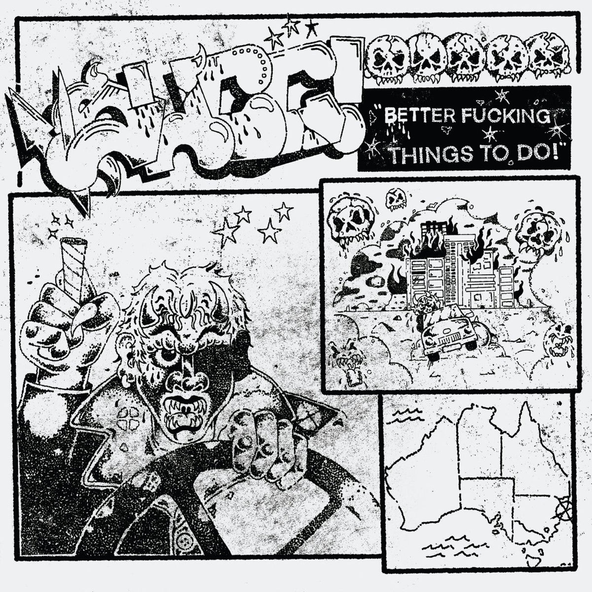 Succ – Better Fucking Things To Do vinyl cover