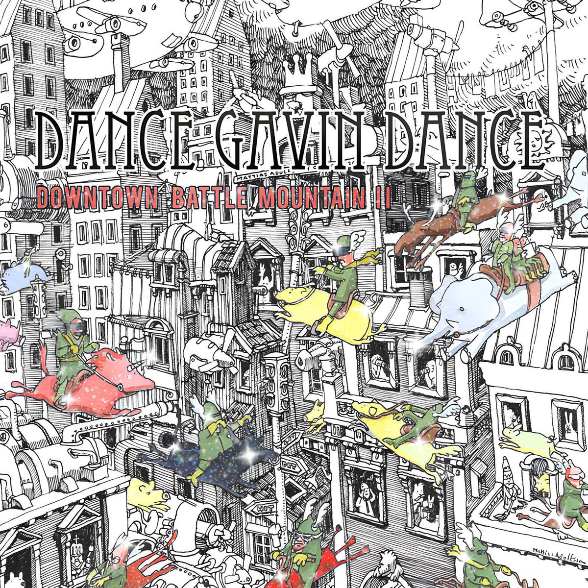 Dance Gavin Dance – Downtown Battle Mountain vinyl record cover