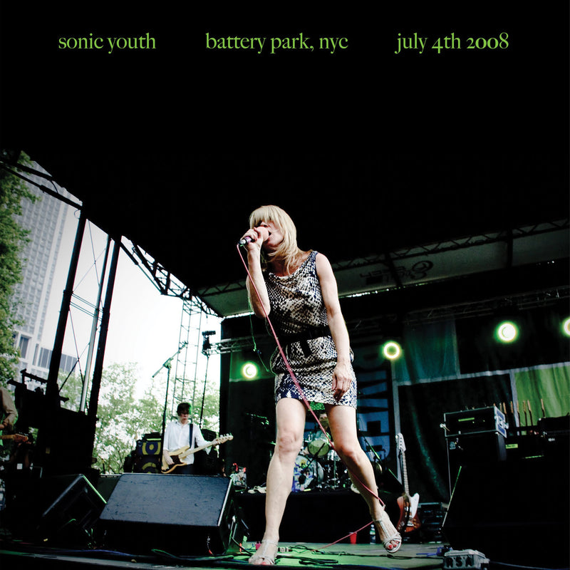 Sonic Youth – Battery Park, NYC: July 4th 2008 vinyl record cover