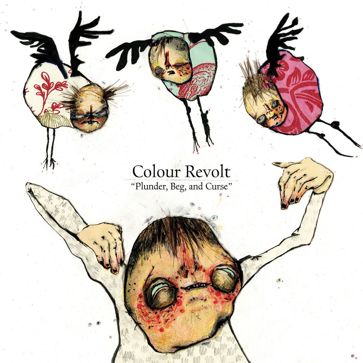 Colour Revolt – Plunder Beg & Curse vinyl record cover