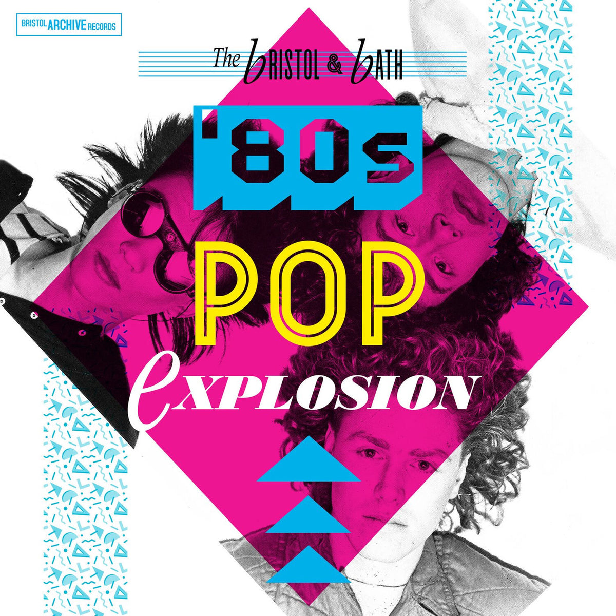 Various Artists – The Bristol and Bath '80s Pop Explosion vinyl record cover