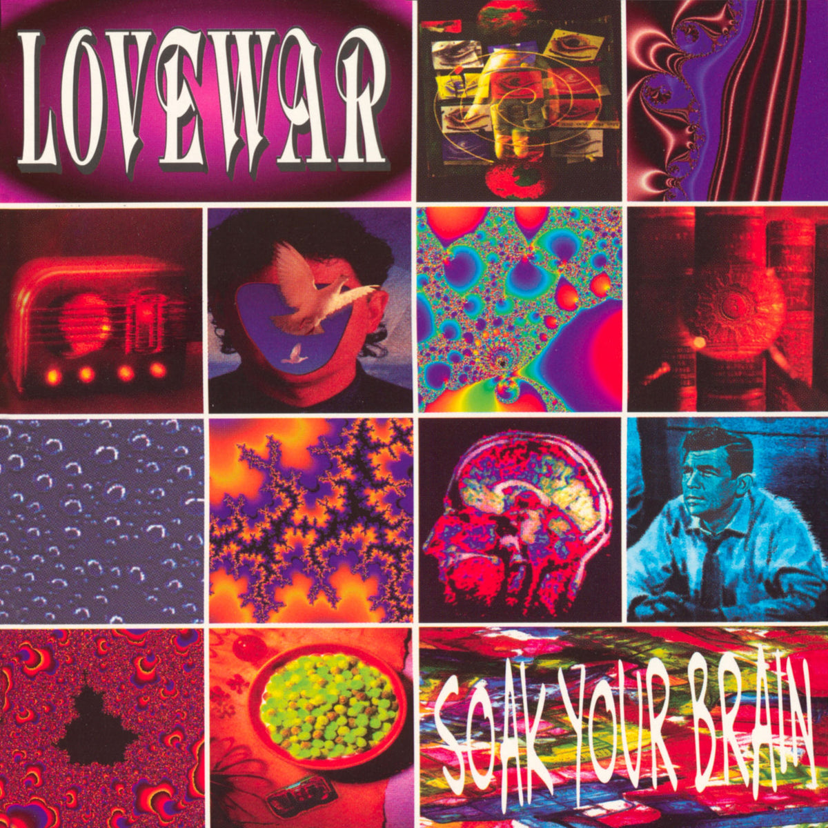 Lovewar – Soak Your Brain vinyl record cover