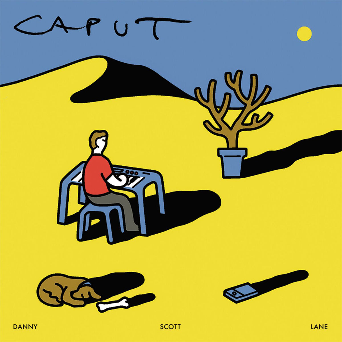 Danny Scott Lane – Caput vinyl cover