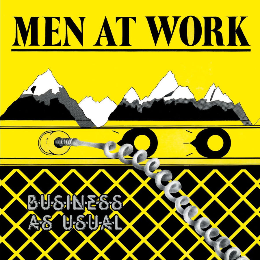 Men at Work – Business As Usual vinyl record cover