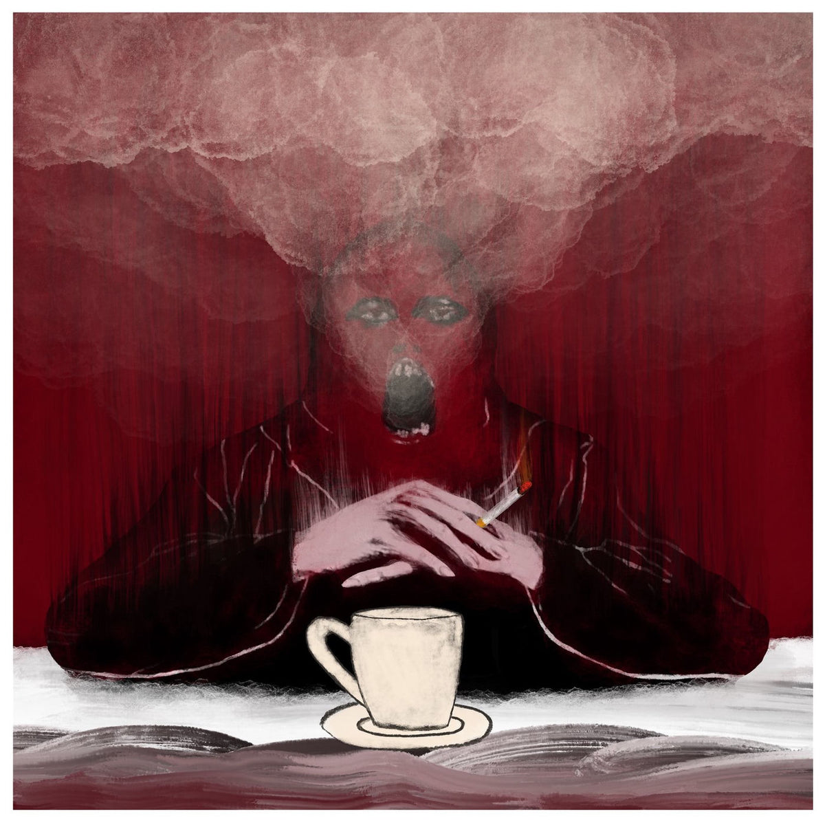Mamaleek – Diner Coffee [LP] vinyl record cover