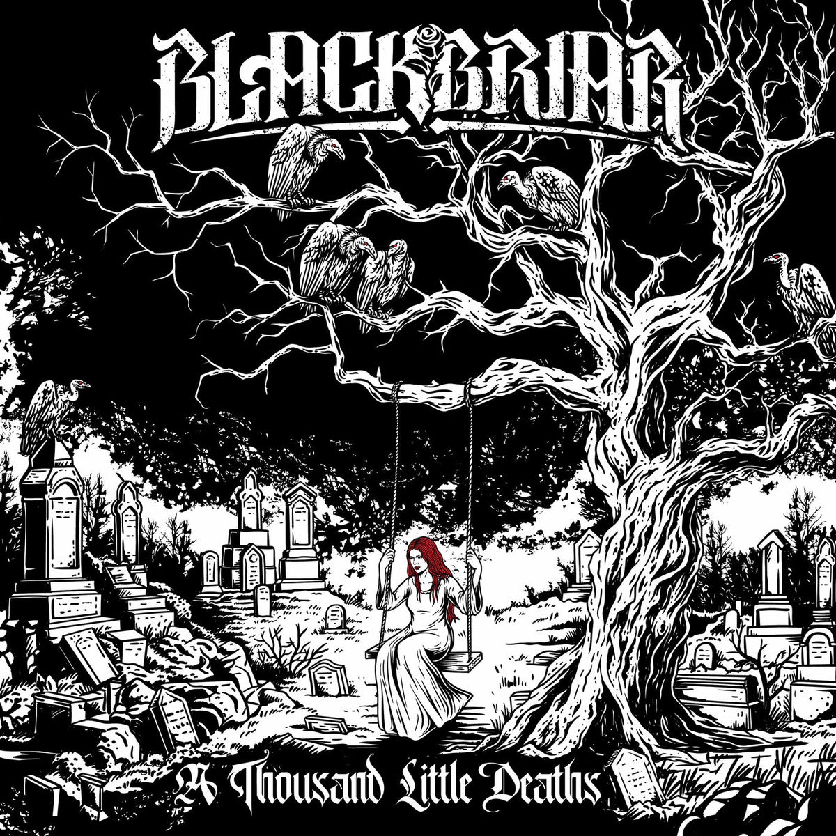 Blackbriar – A Thousand Little Deaths (CURACO VINYL) — album cover