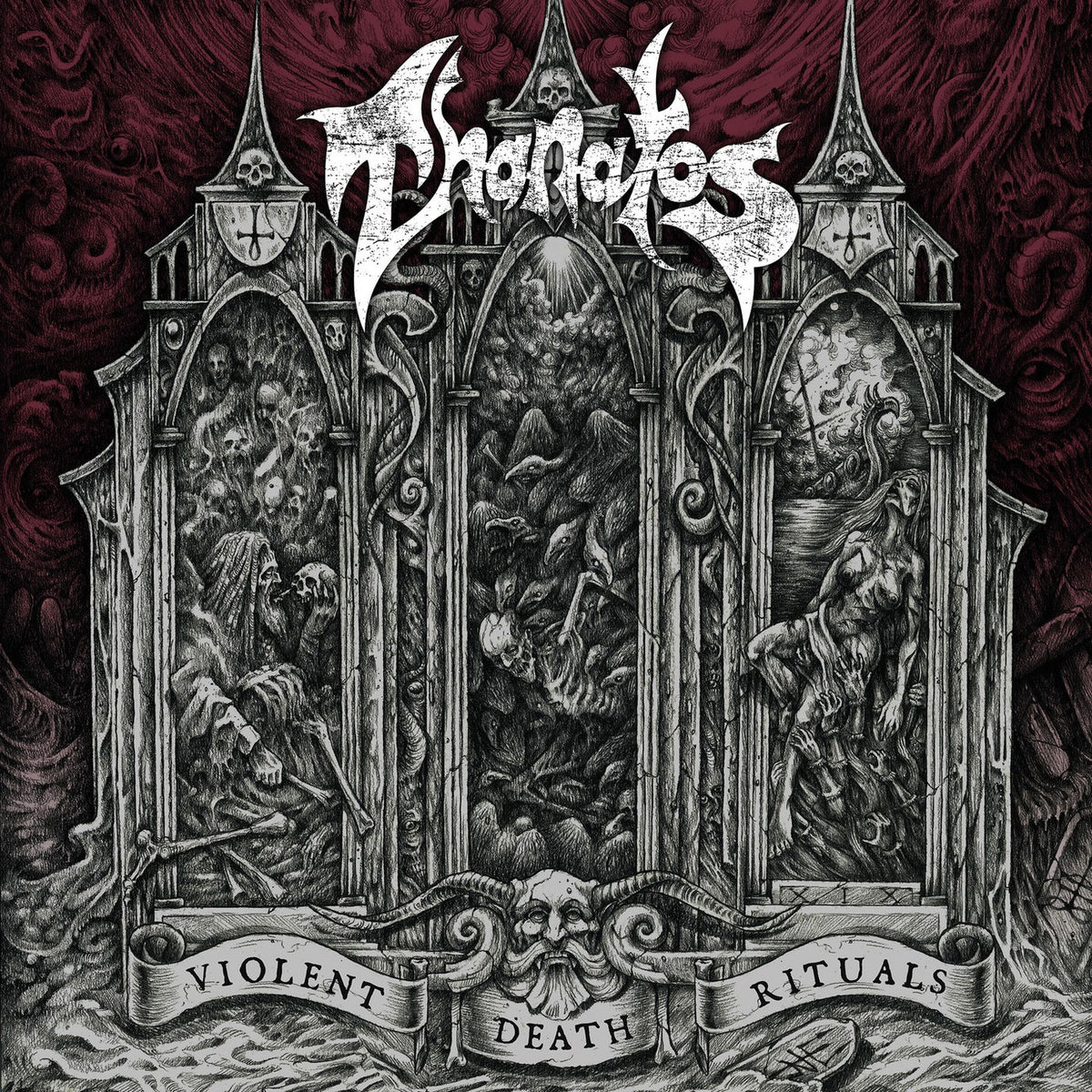 Thanatos – Violent Death Rituals vinyl record cover