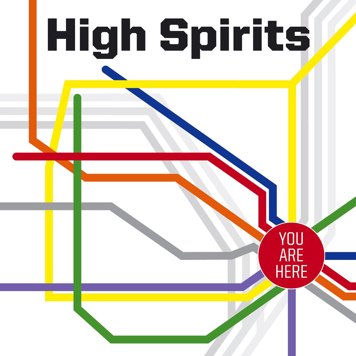 High Spirits – You Are Here vinyl record cover