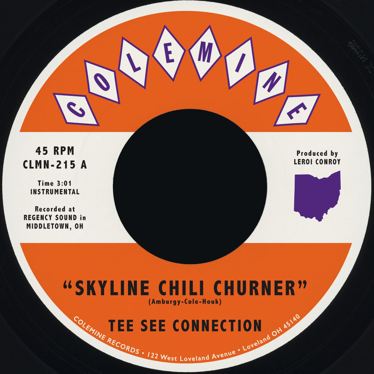 Tee See Connection – Skyline Chili Churner / Queen City vinyl cover