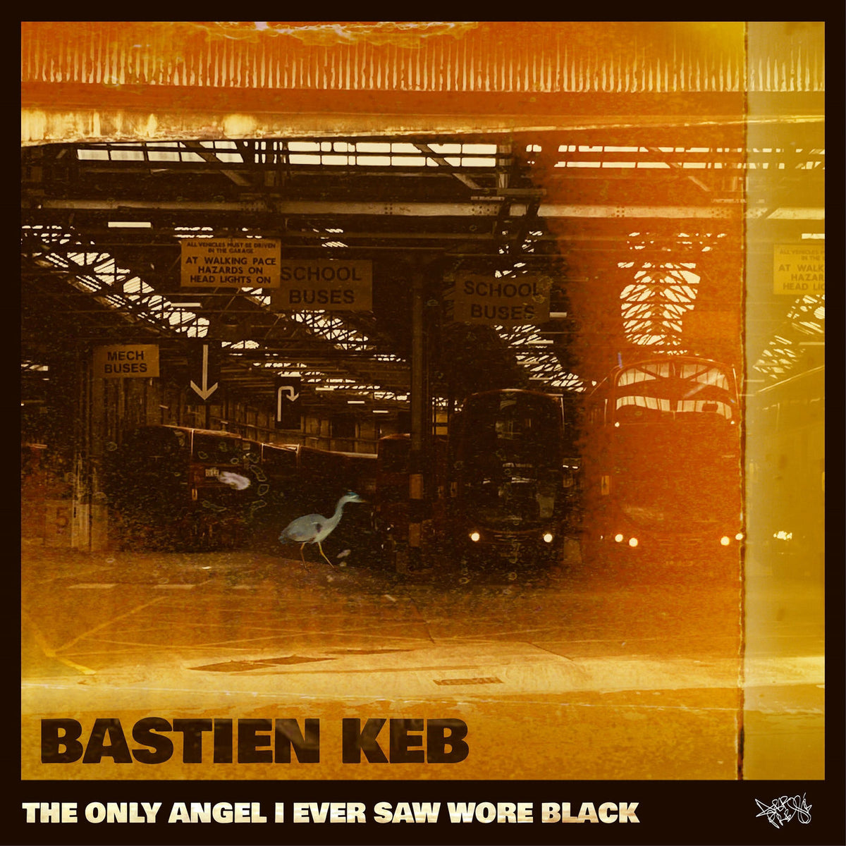 Bastien Keb – The Only Angel I Ever Saw Wore Black vinyl cover