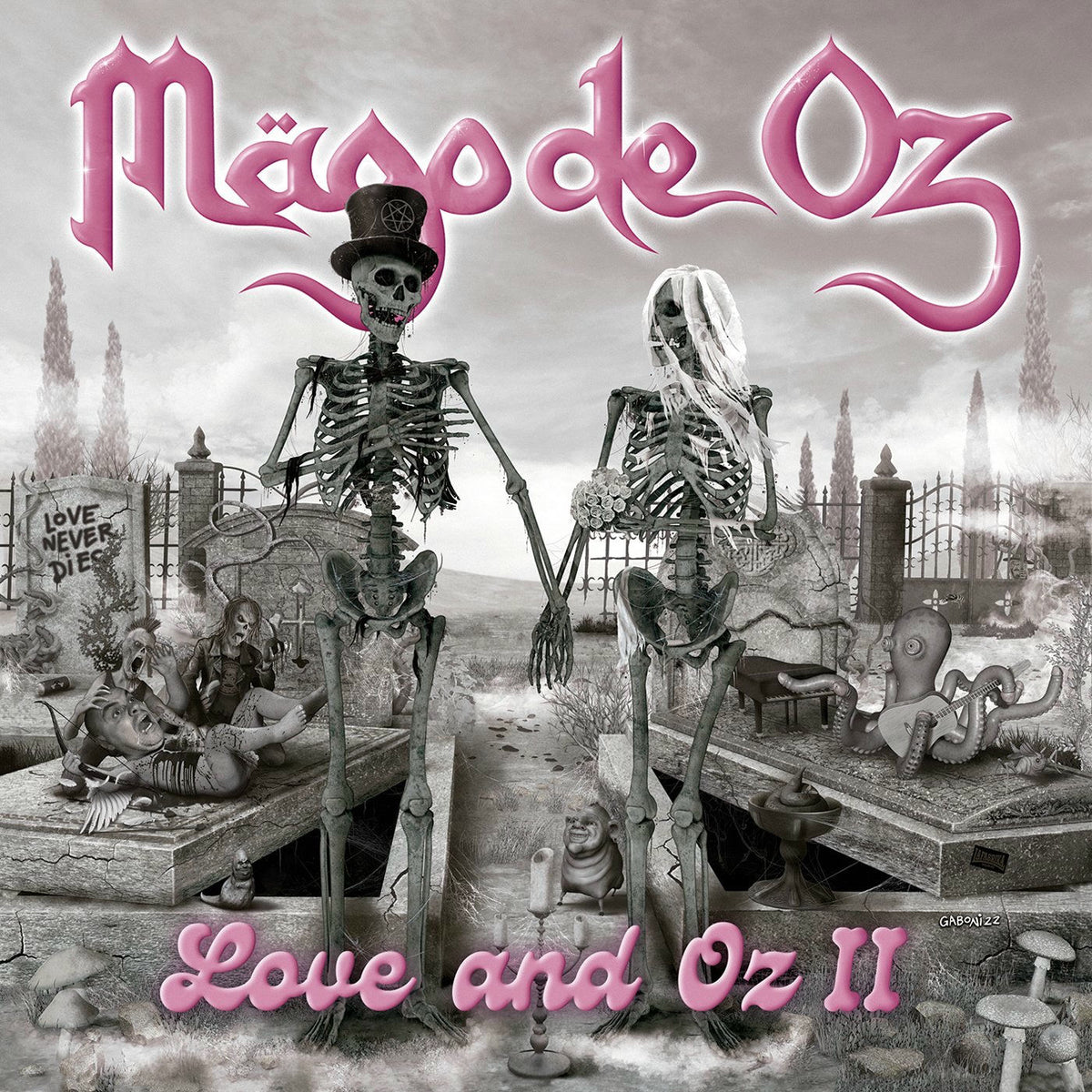 Mago De Oz – Love & Oz Vol 2 vinyl record cover