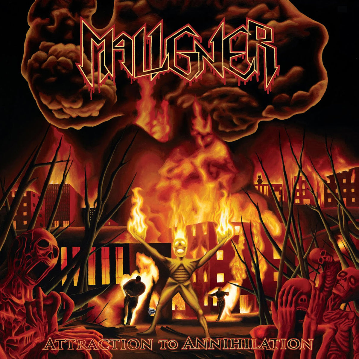 Maligner – Attraction To Annihilation vinyl record cover