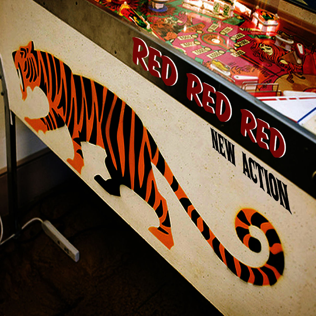 Red Red Red – New Action vinyl record cover
