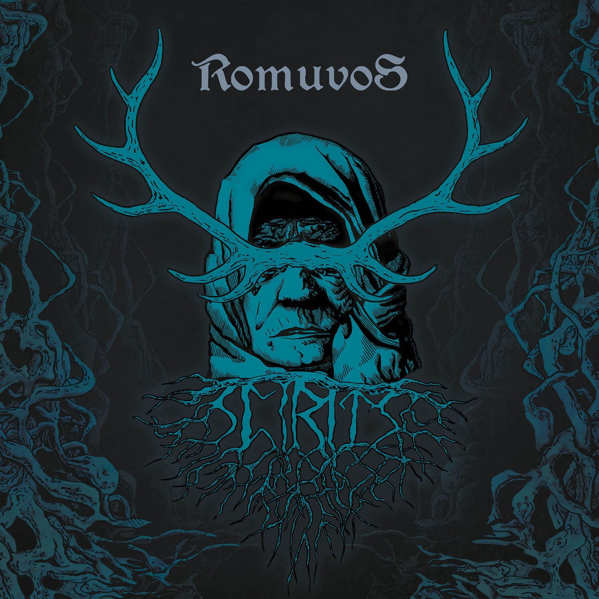 Romuvos – Spirits (CLEAR/GREEN) vinyl record cover