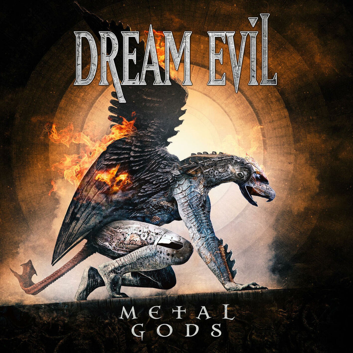 Dream Evil – Metal Gods vinyl record cover