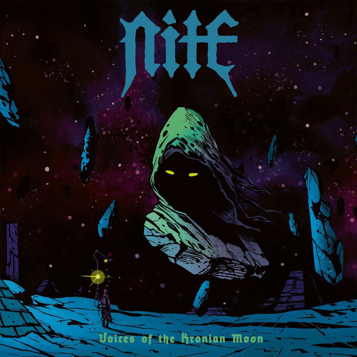 Nite – Voices of the Kronian Moon vinyl record cover