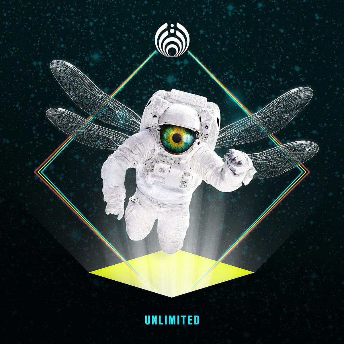 Bassnectar – Unlimited (BLK) (COLV) (GATE) (GRN) (LTD) (YLW) vinyl record cover