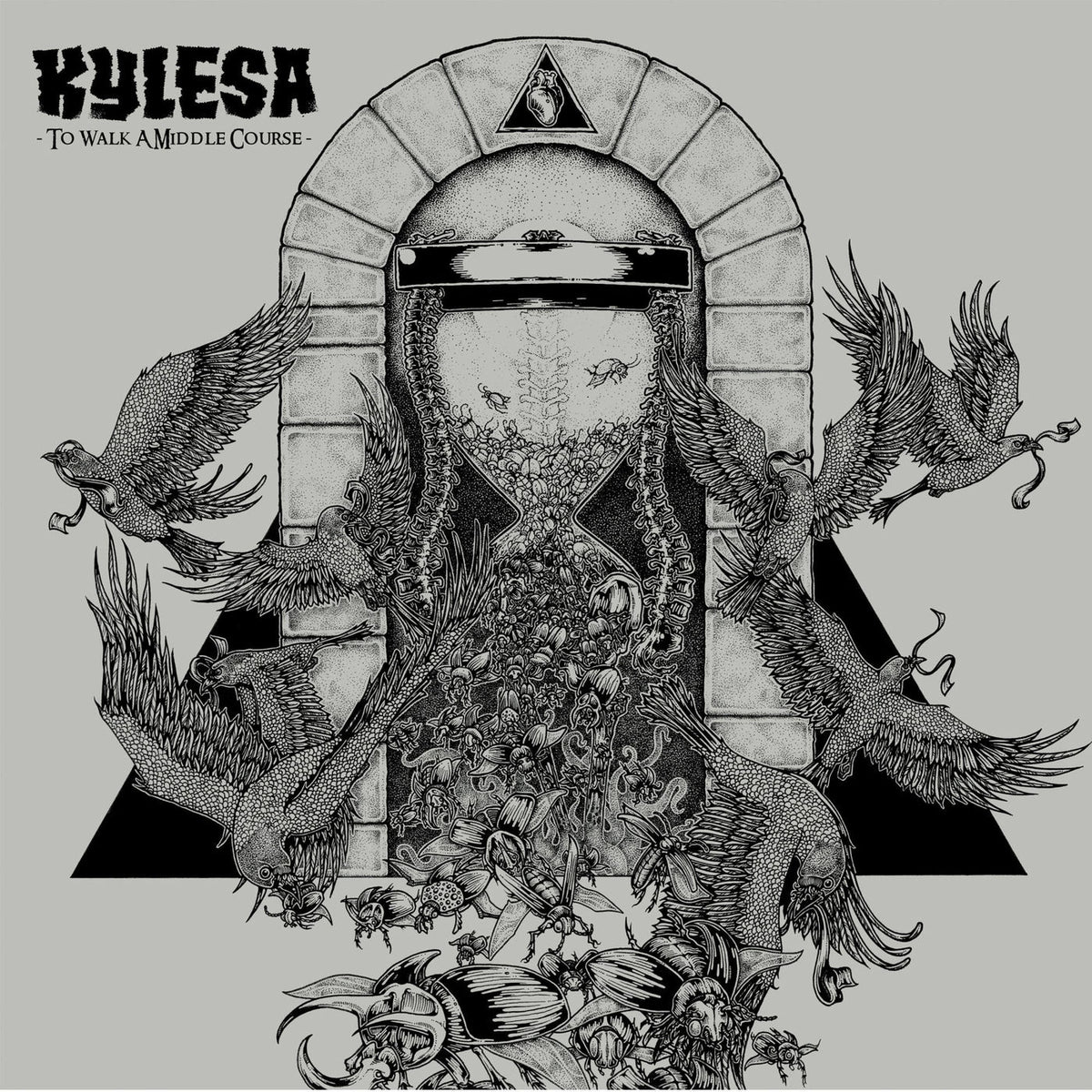 Kylesa – To Walk a Middle Course vinyl record cover