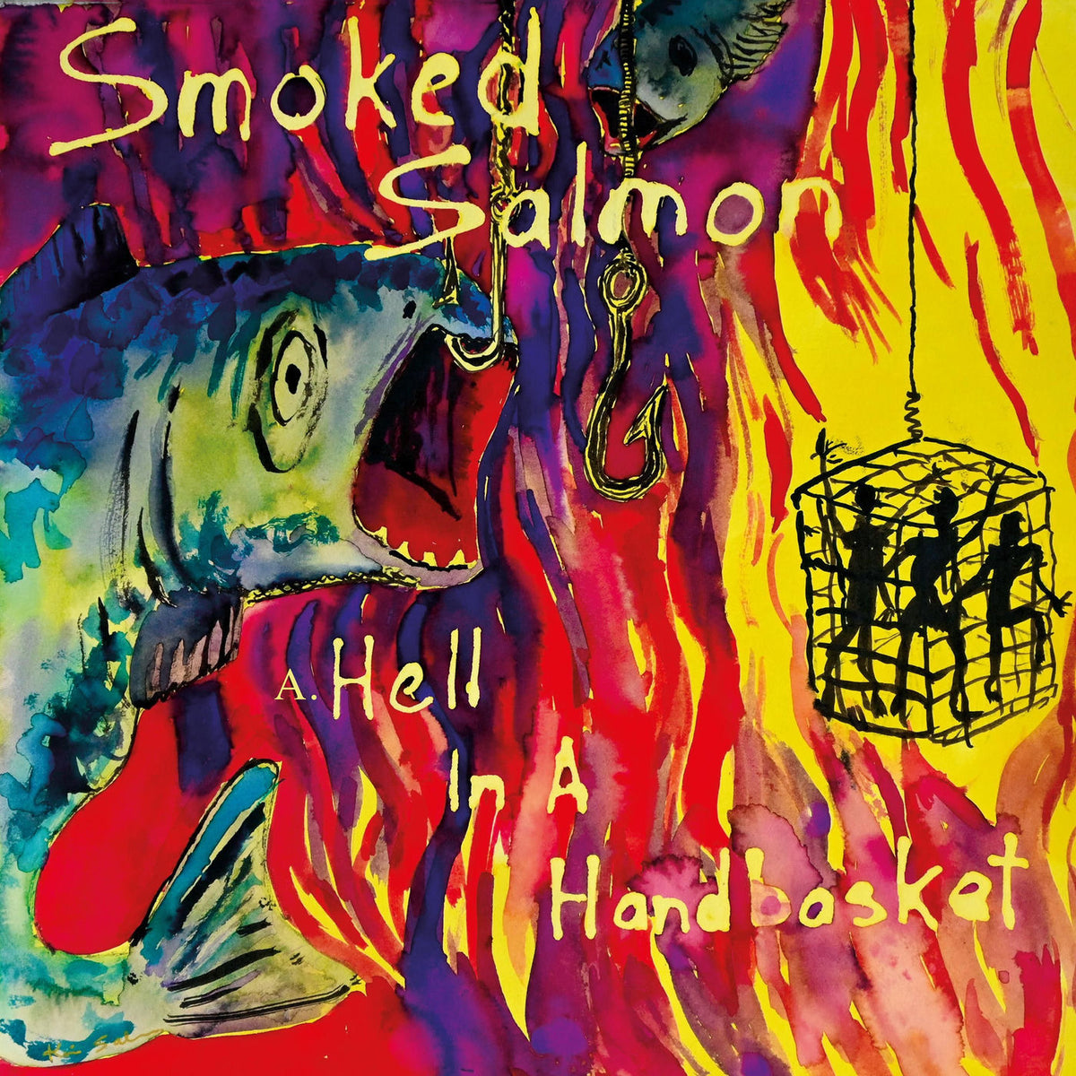 Kim Salmon – Hell in a Handbasket vinyl cover