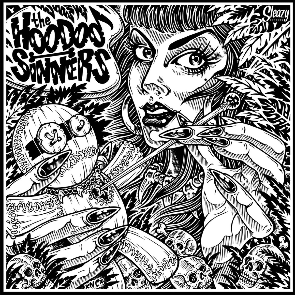 Hoodoo Sinners – Hoodoo Sinners vinyl record cover