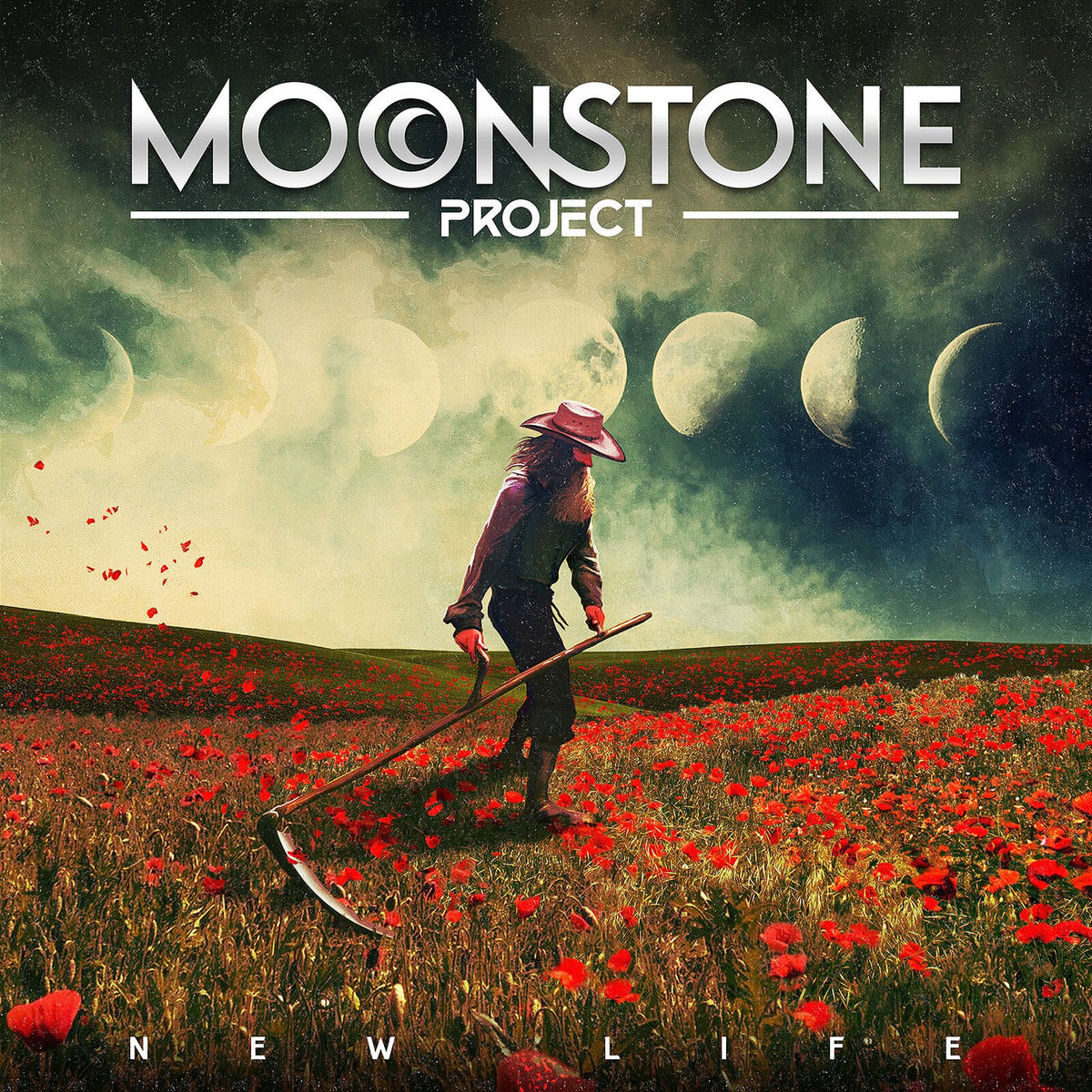 Moonstone Project – New Life vinyl record cover