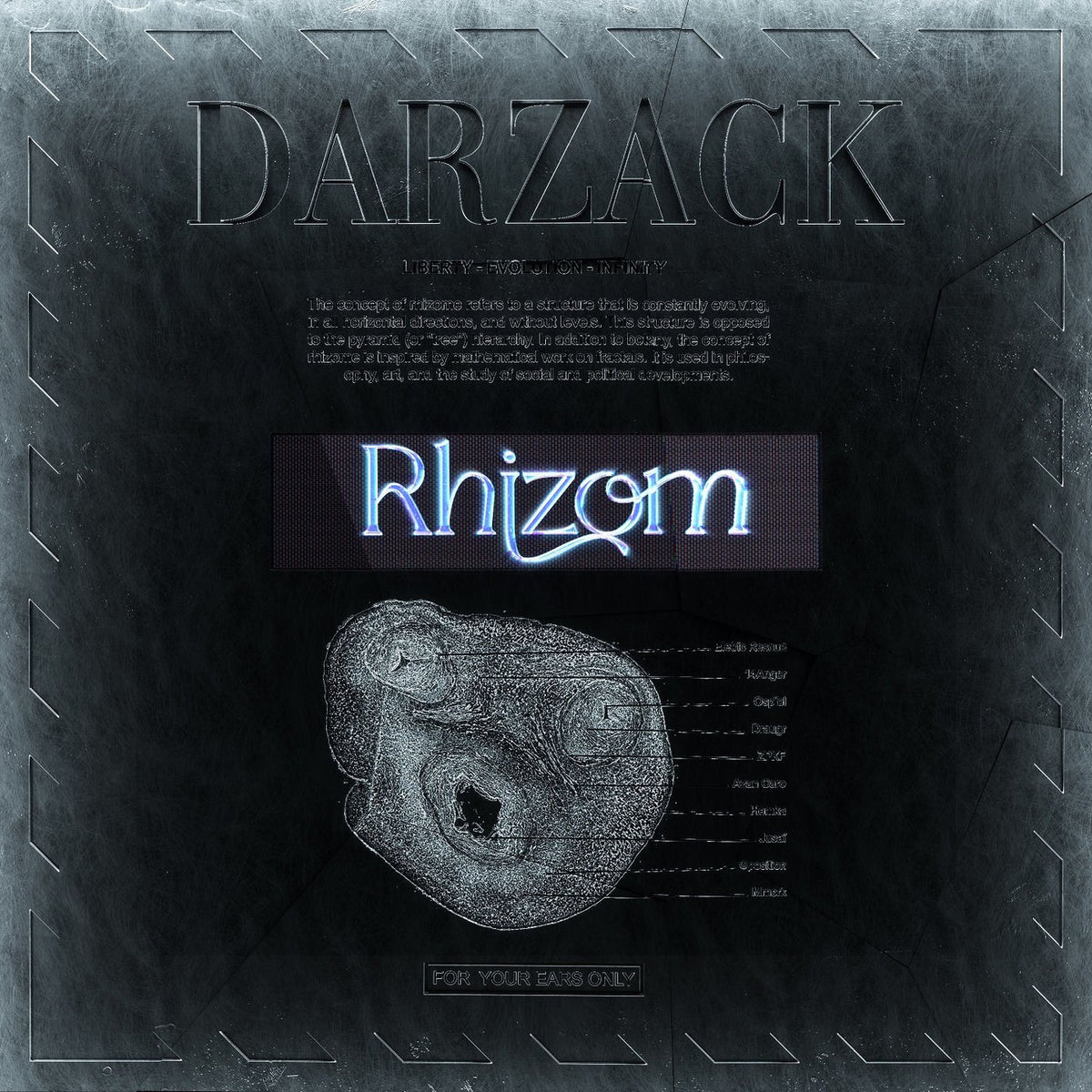 Darzack – Rhizom vinyl record cover
