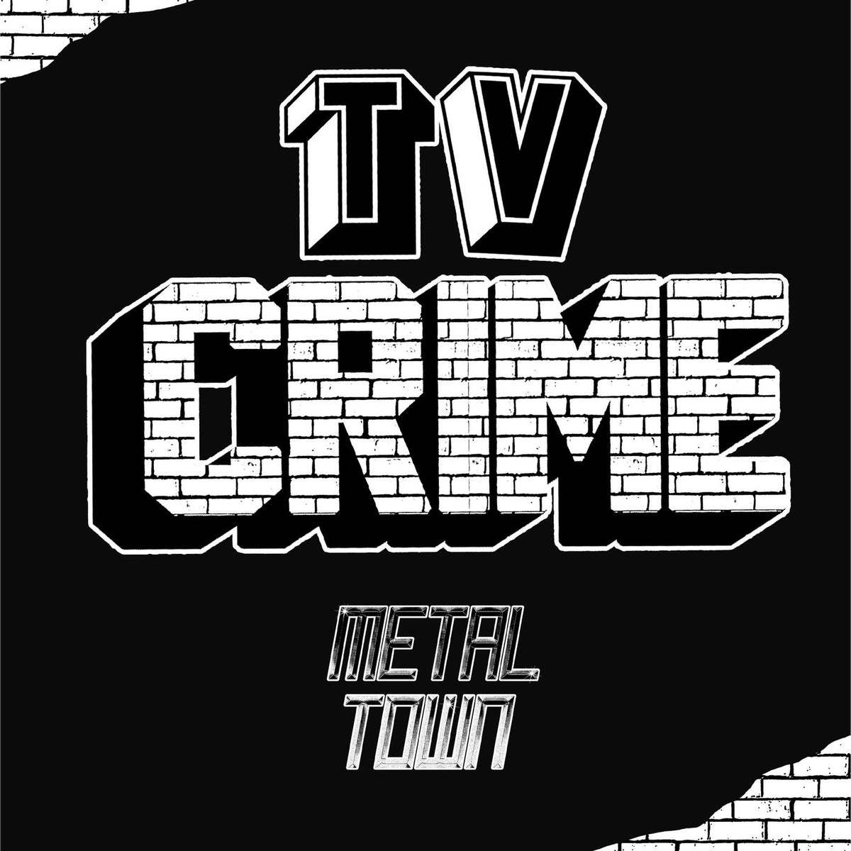 Tv Crime – Metal Town vinyl record cover