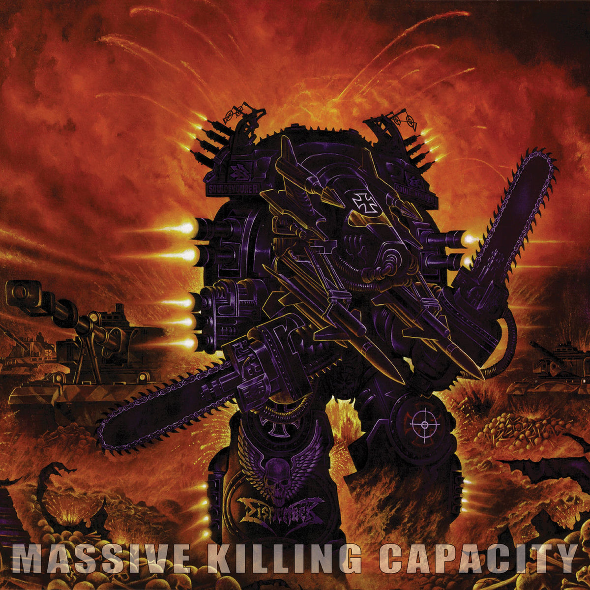 Dismember – Massive Killing Capacity vinyl record cover