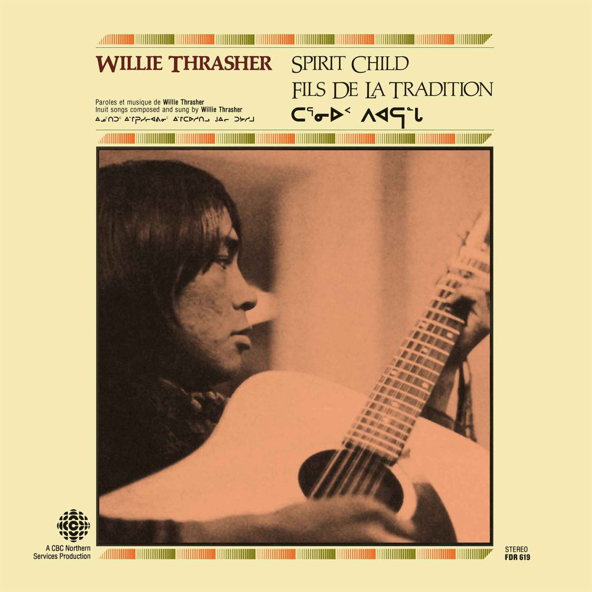 Willie Thrasher – Spirit Child vinyl cover