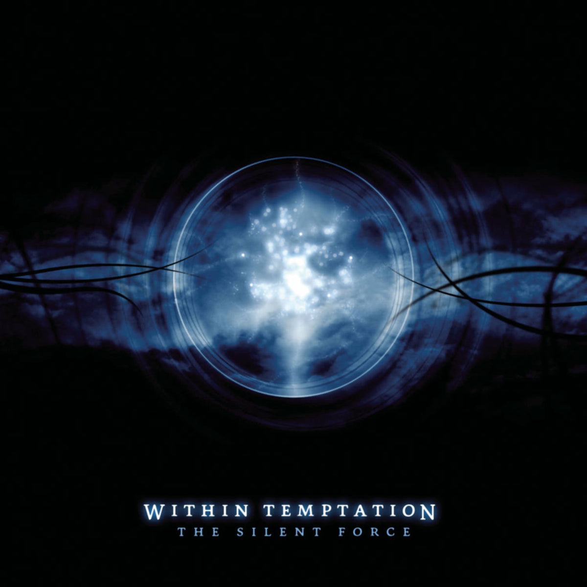 Within Temptation – Silent Force (Blue & White Split Vinyl) vinyl record cover