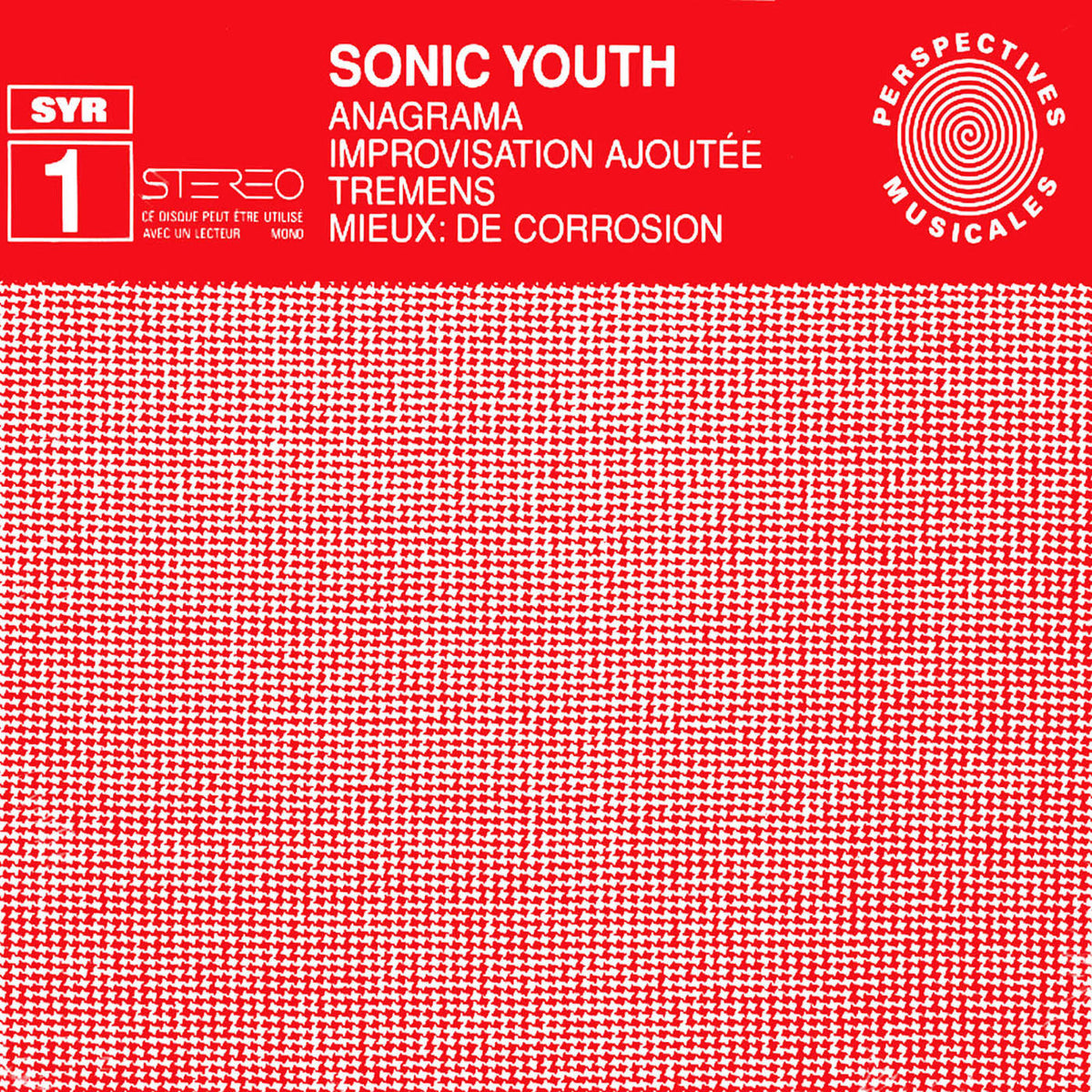Sonic Youth – Anagrama (Syr 1) vinyl cover