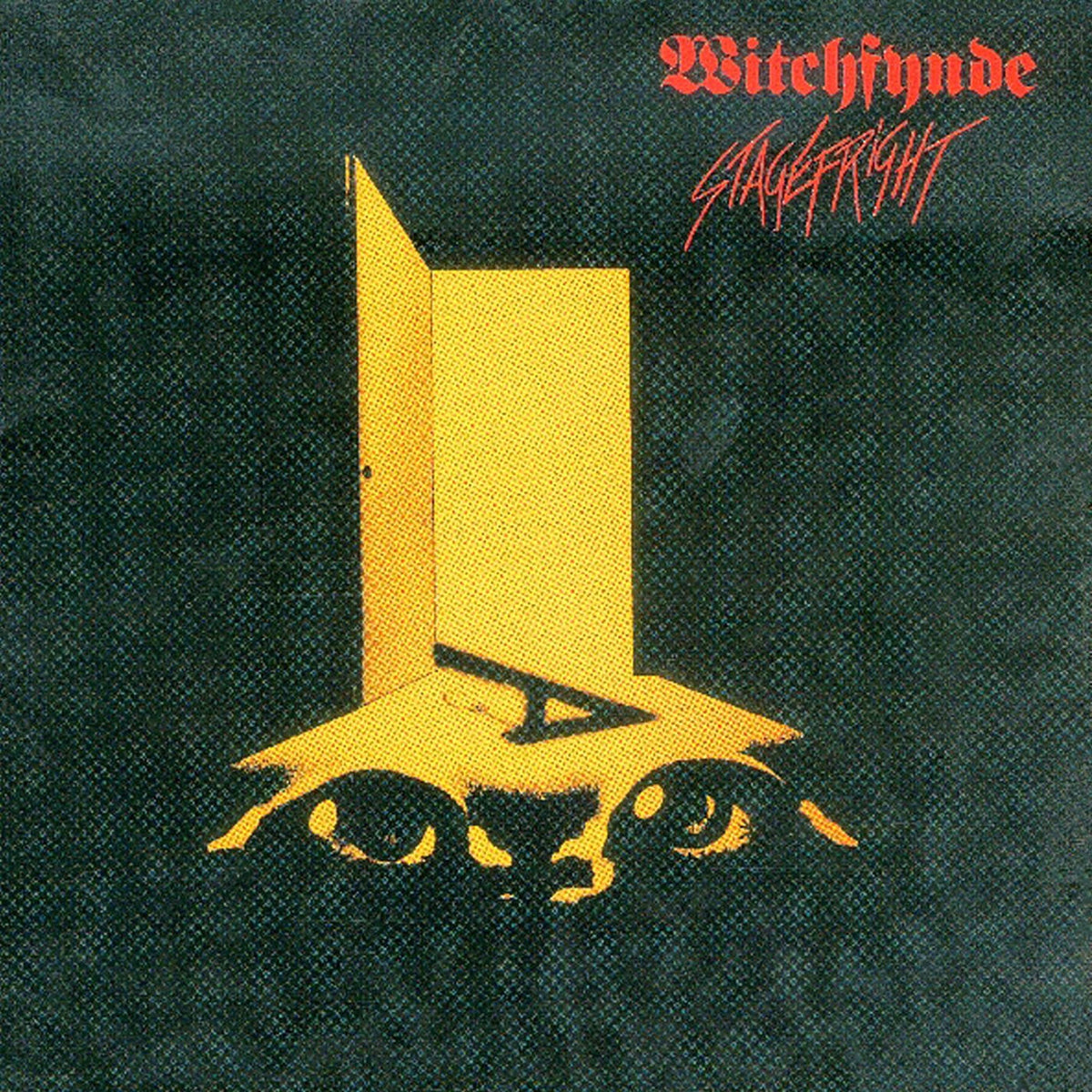 Witchfynde – Stagefright vinyl record cover