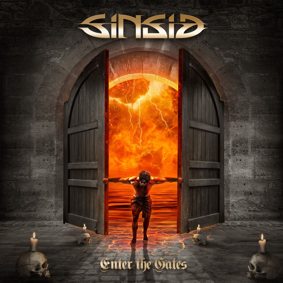 Sinsid – Enter The Gates vinyl record cover