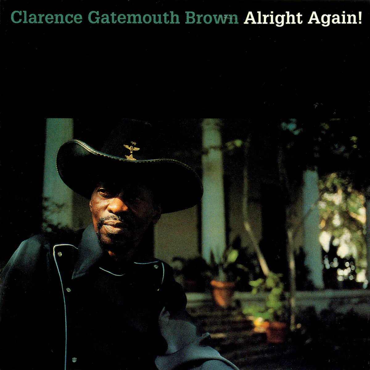 Clarence Gatemouth Brown – Alright Again! vinyl record cover