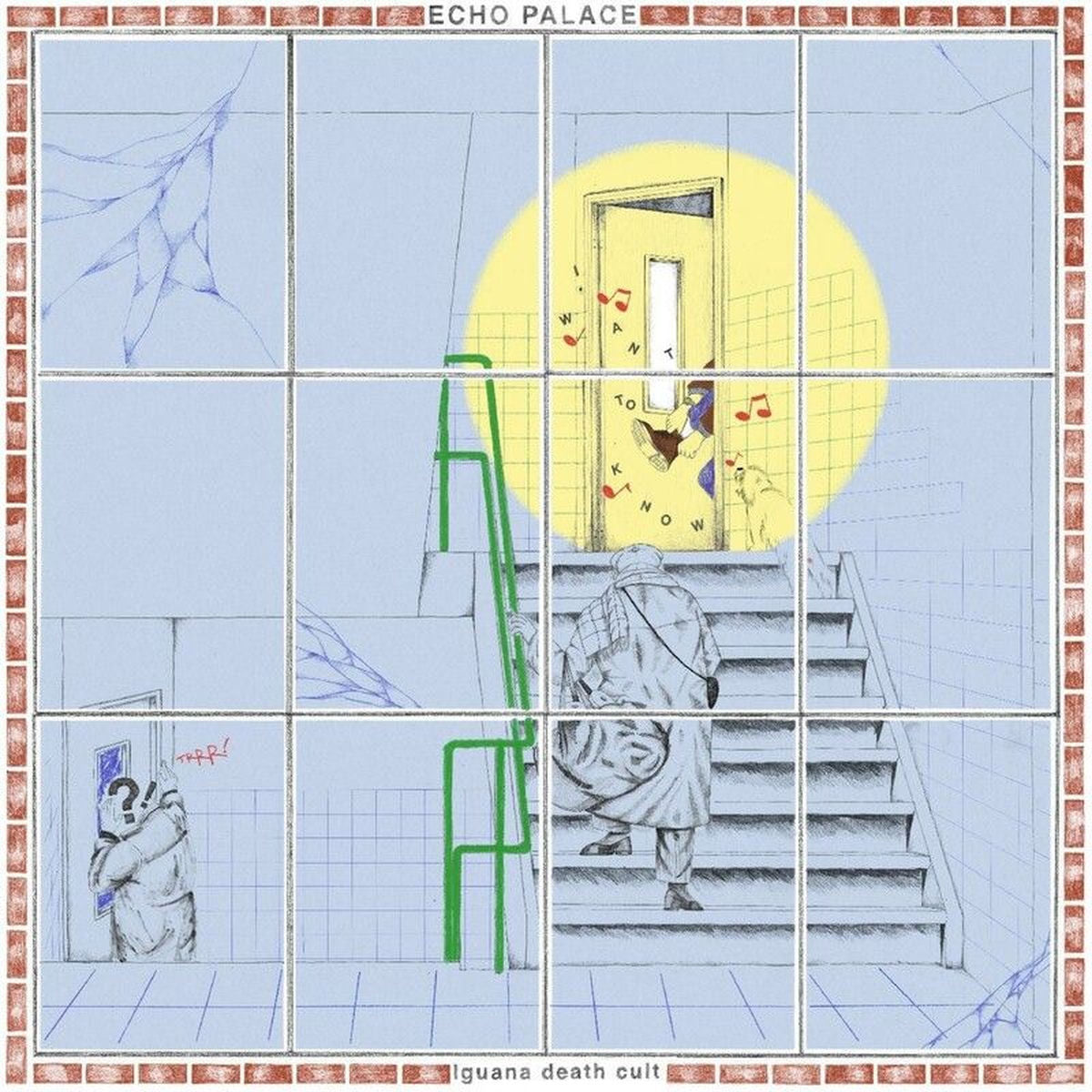 Iguana Death Cult – Echo Palace — album cover