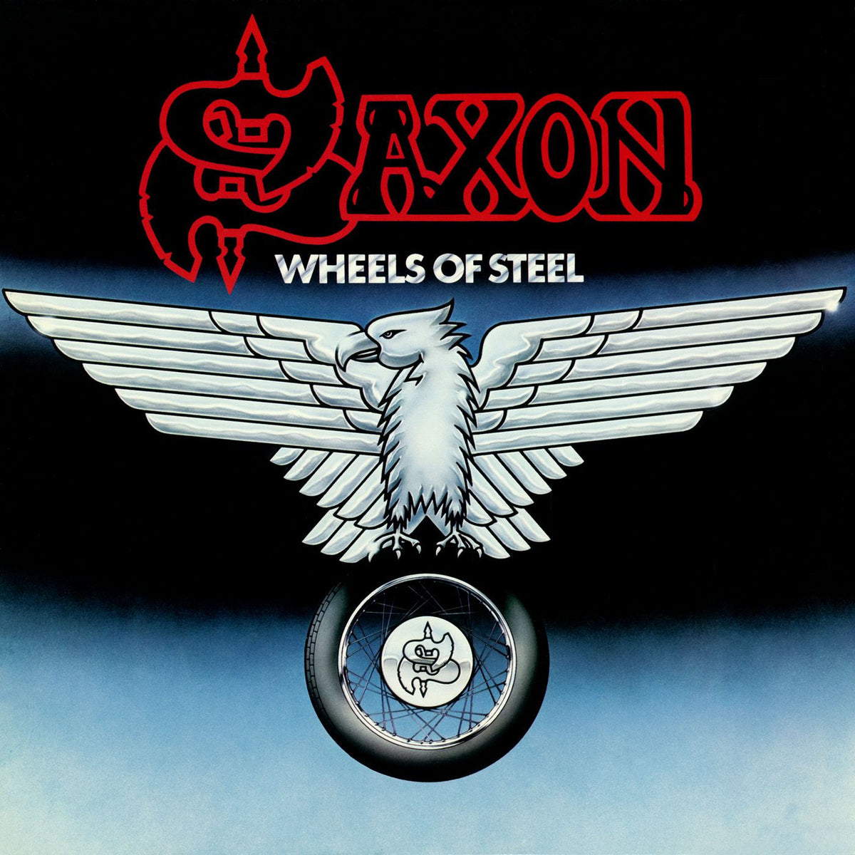 Saxon – Wheels of Steel (Remastered 2009) vinyl cover