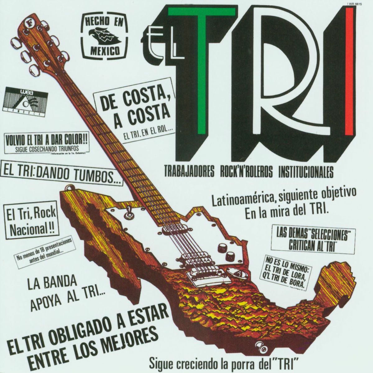El Tri – Hecho En Mexico vinyl record cover