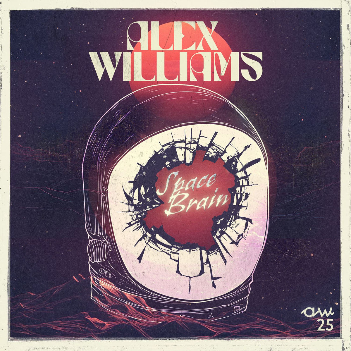 Alex Williams – Space Brain vinyl record cover