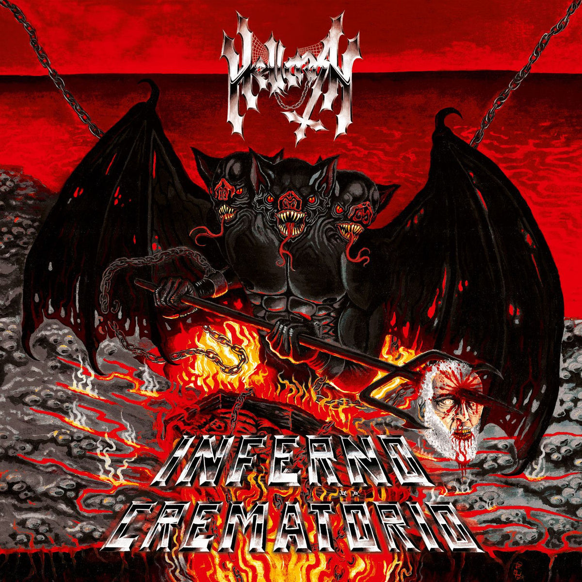 Hellcrash – Inferno CrematÃ¶rio [LP] — record image 1