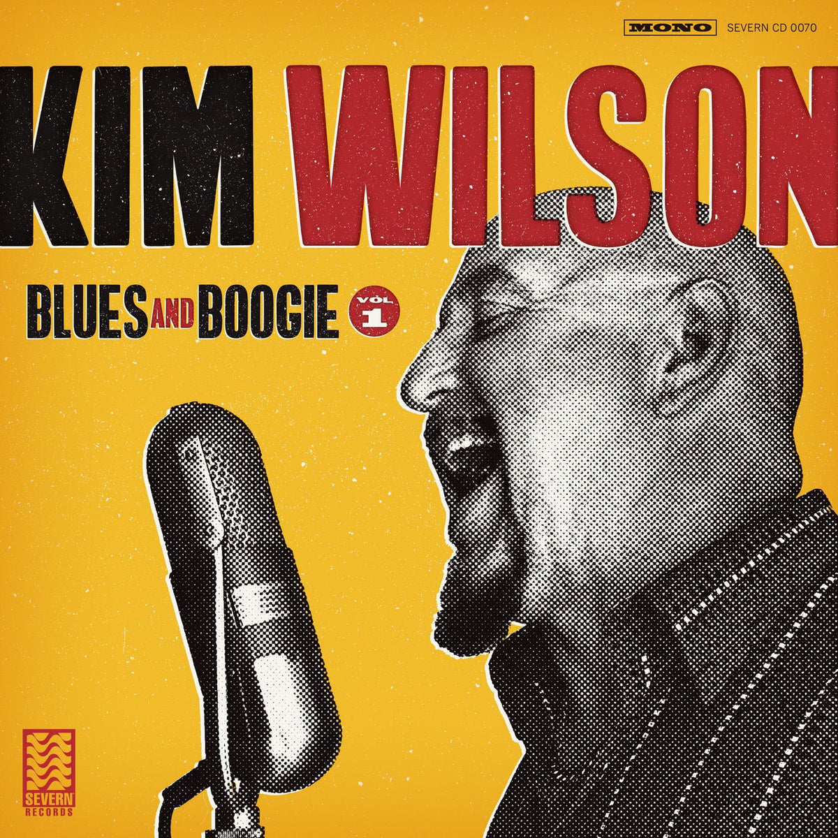 Kim Wilson – Blues and Boogie vinyl record cover