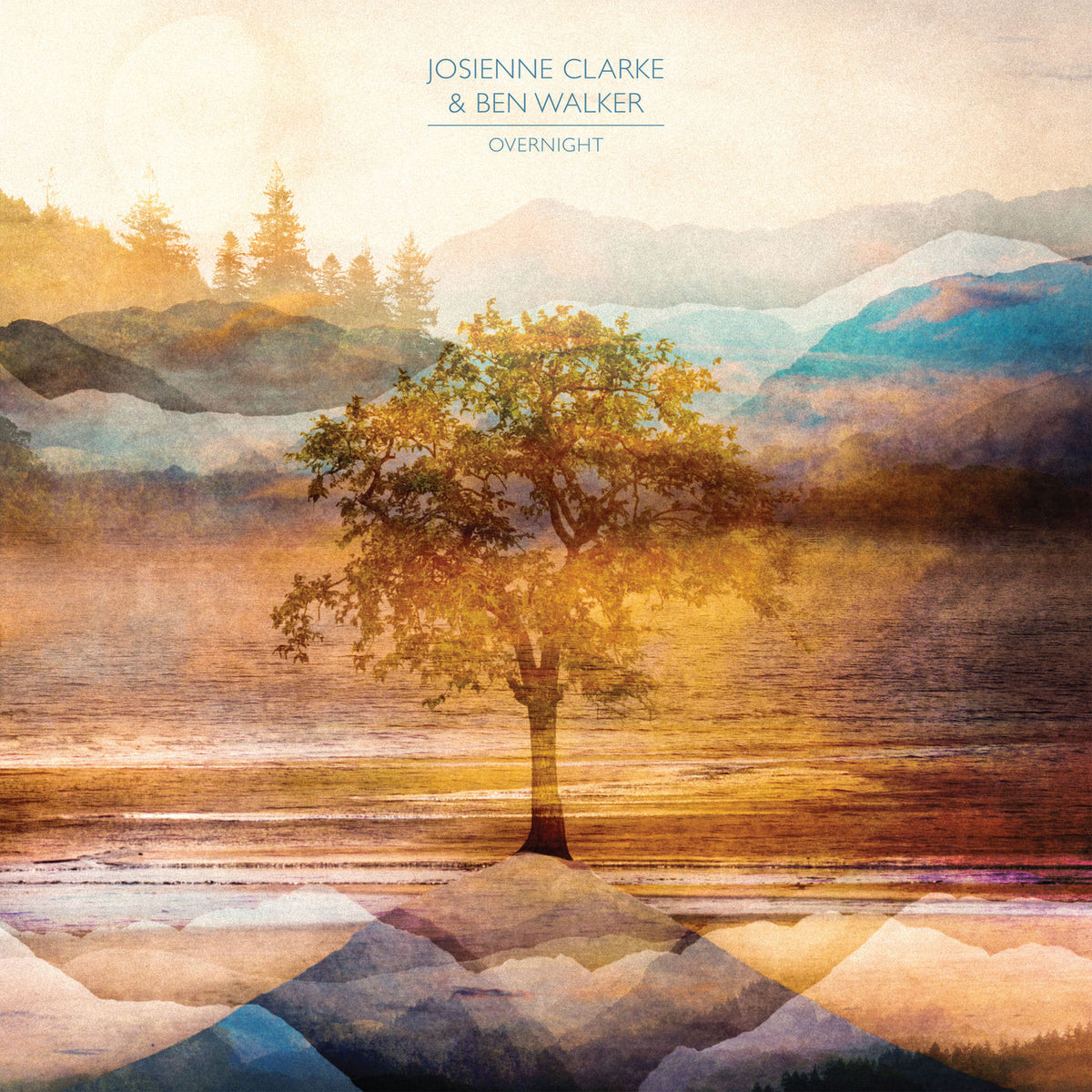 Josienne Clarke – Overnight vinyl cover