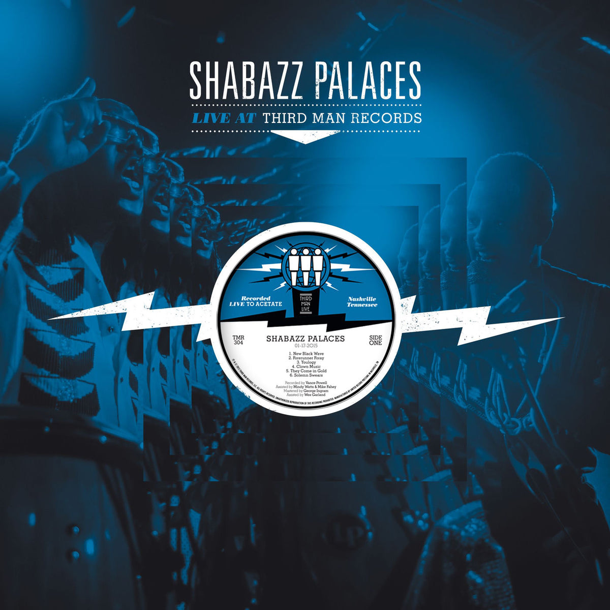 Shabazz Palaces – Live At Third Man Records vinyl record cover