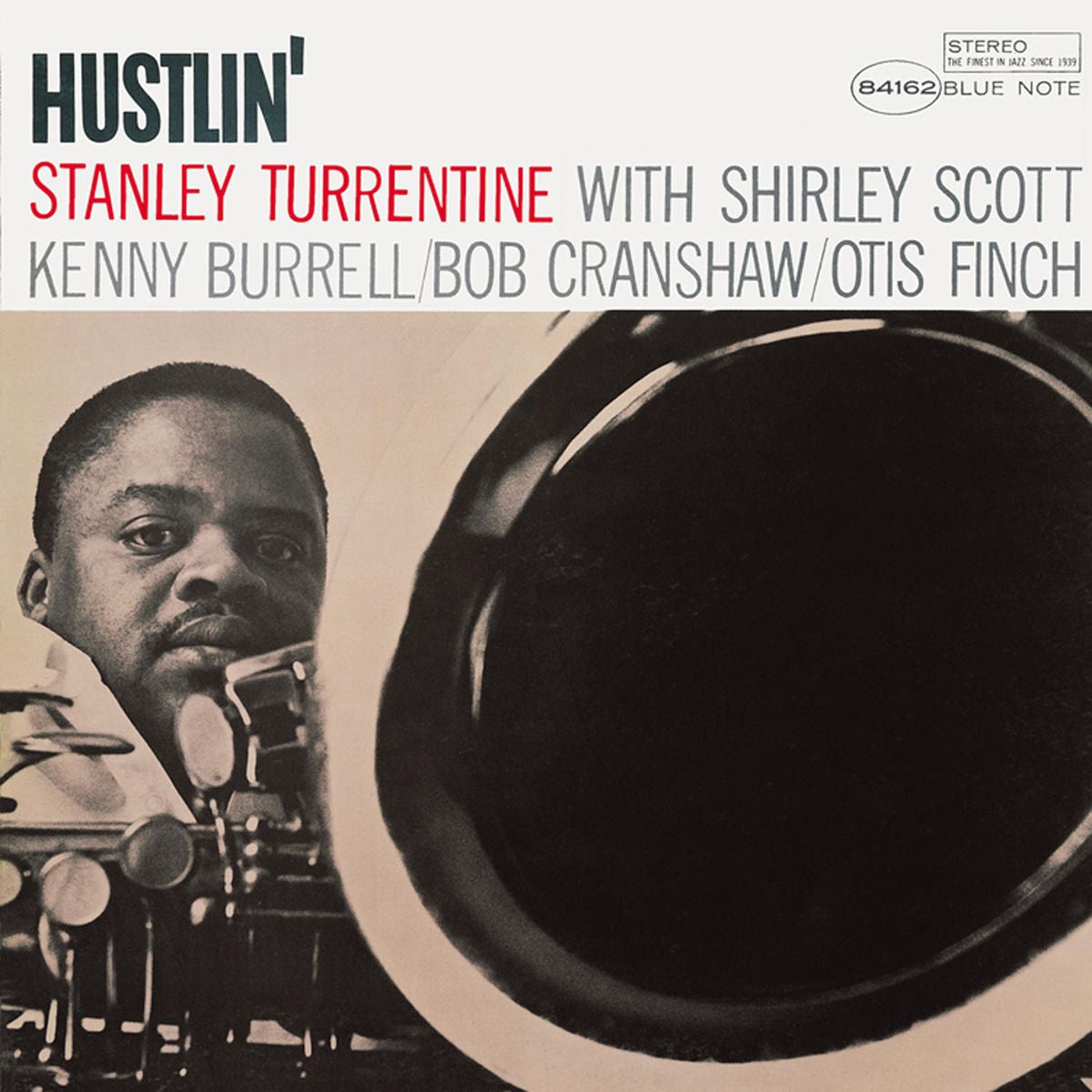 Stanley Turrentine – HUSTLIN vinyl record cover