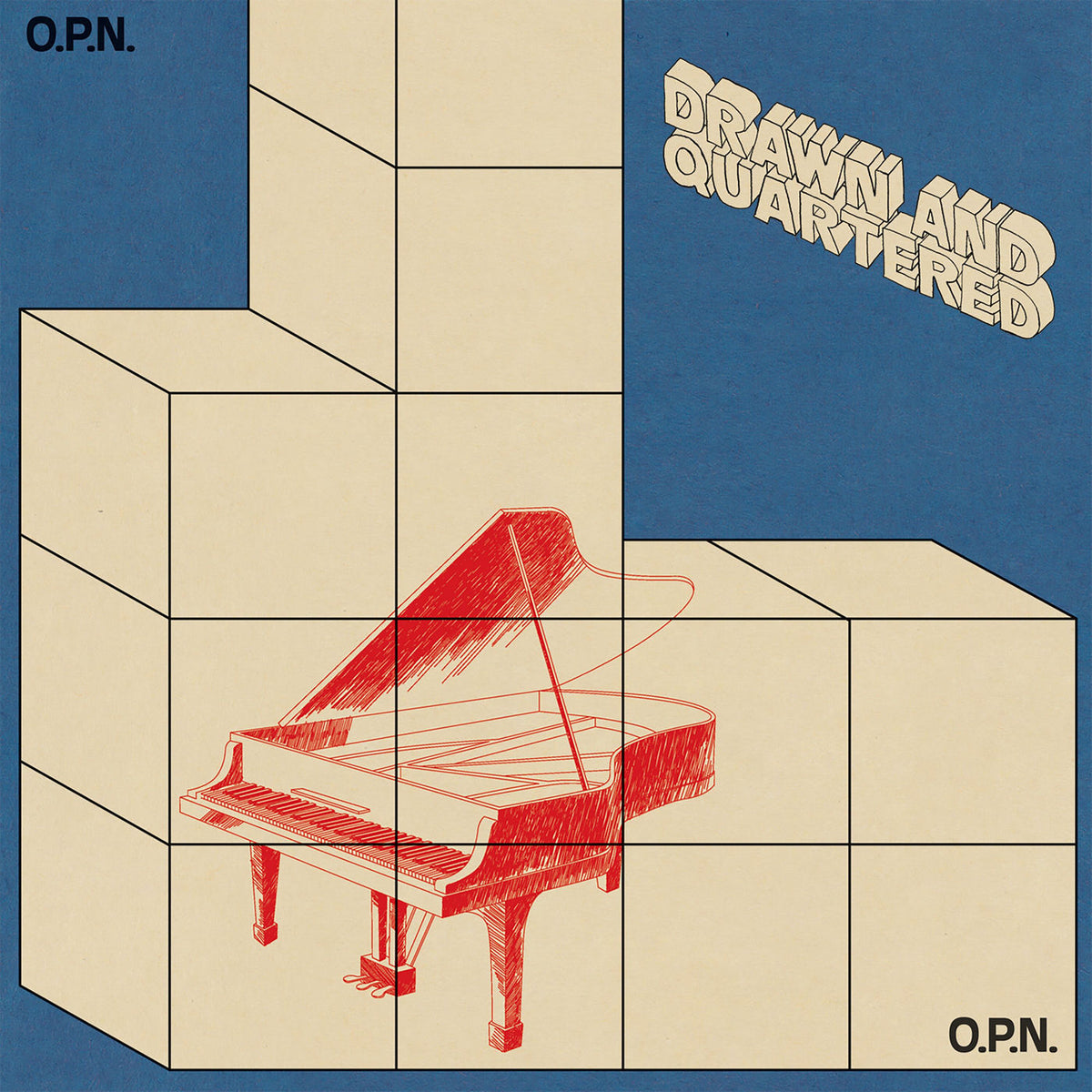 Oneohtrix Point Never – Drawn And Quarteted vinyl record cover